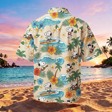 Tropical Hibiscus Surf Beach Summer Hawaiian Shirt