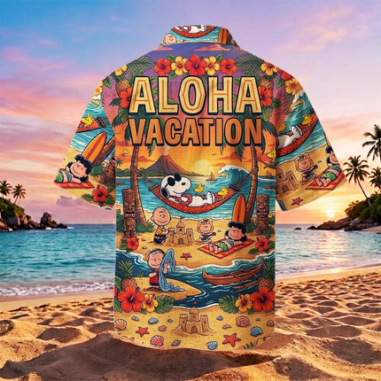 Aloha Vacation Tropical Beach Island Paradise Hawaiian Shirt