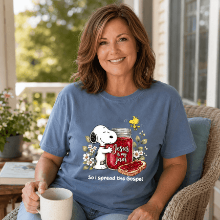 Comfort Colors Jesus Is My Jam Spread the Gospel T-Shirt
