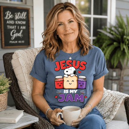Comfort Colors Jesus Is My Jam Christian T-Shirt