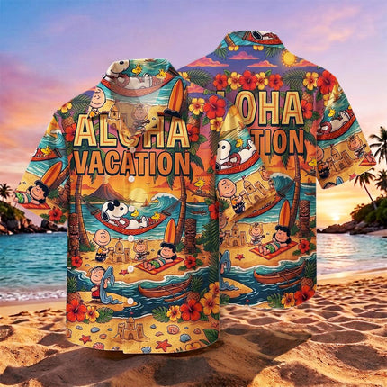 Aloha Vacation Tropical Beach Island Paradise Hawaiian Shirt