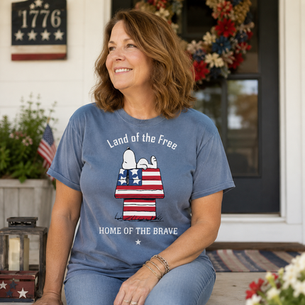 Comfort Colors Land Of The Free T-Shirt