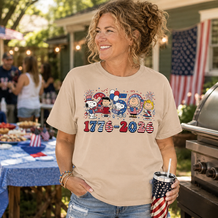 Comfort Colors 250 Celebration 1776 2026 America 250 T-Shirt