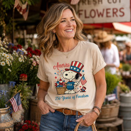 Comfort Colors America 250 Years Of Freedom T-Shirt