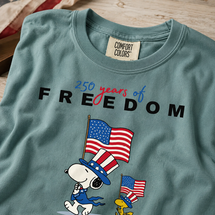 Comfort Colors 250 Years Of Freedom T-Shirt