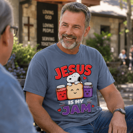 Comfort Colors Jesus Is My Jam Christian T-Shirt