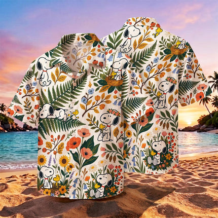 Tropical Floral Garden Nature Hawaiian Shirt