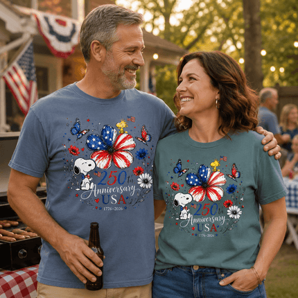 3_e3c54795-c6ce-42be-aabb-d97d96bbc48f - AuraNations - Comfort Colors 250th Anniversary USA Flag Flower Butterflies Dog T-Shirt - Seafoam / S - 250TH ANNIVERSARY, ALL, COMFORT COLORS, NO CUSTOM, PRODUCTS, SNPY, TSHIRT