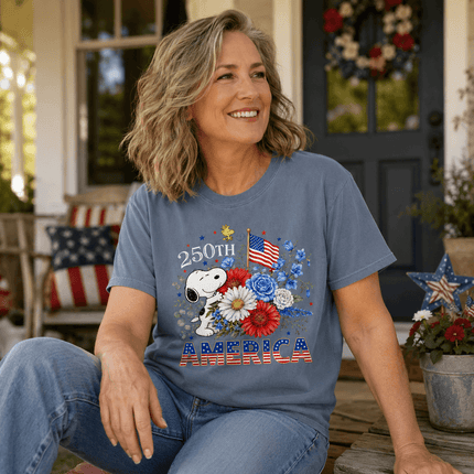 3_ef52bf18-0aa1-484f-9b5a-0a810a660e0a - AuraNations - Comfort Colors 250th America Patriotic Floral Bouquet Dog T-Shirt - Seafoam / S - 250TH ANNIVERSARY, ALL, COMFORT COLORS, NO CUSTOM, PRODUCTS, SNPY, TSHIRT