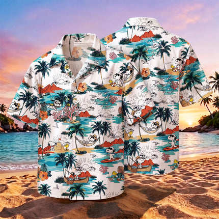 Beach Summer Tropical Island Activities Vacation Hawaiian Shirt