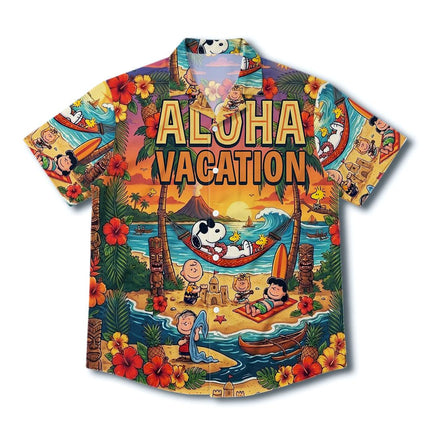 Aloha Vacation Tropical Beach Island Paradise Hawaiian Shirt