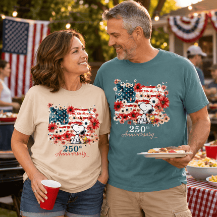4_159ea44d-2e4d-4784-beee-c657a5d54efd - AuraNations - Comfort Colors 250th Anniversary USA Floral Flag Sitting Dog T-Shirt - Ivory / S - 250TH ANNIVERSARY, ALL, COMFORT COLORS, NO CUSTOM, PRODUCTS, SNPY, TSHIRT