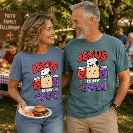 Comfort Colors Jesus Is My Jam Christian T-Shirt