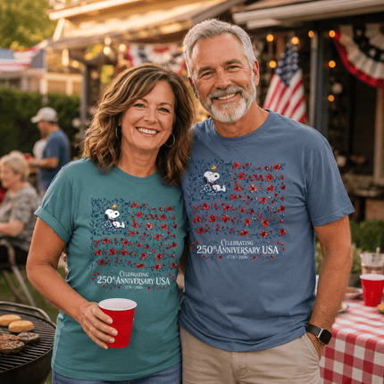 4_48fd1bef-af52-42c5-b018-38bc47e274d0 - AuraNations - Comfort Colors Celebrating 250th Anniversary USA Floral Vine Flag Dog T-Shirt - Seafoam / S - 250TH ANNIVERSARY, ALL, COMFORT COLORS, NO CUSTOM, PRODUCTS, SNPY, TSHIRT