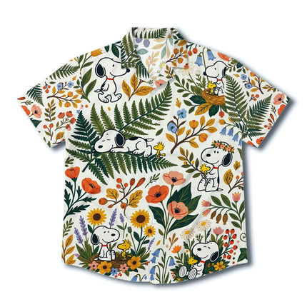 Tropical Floral Garden Nature Hawaiian Shirt