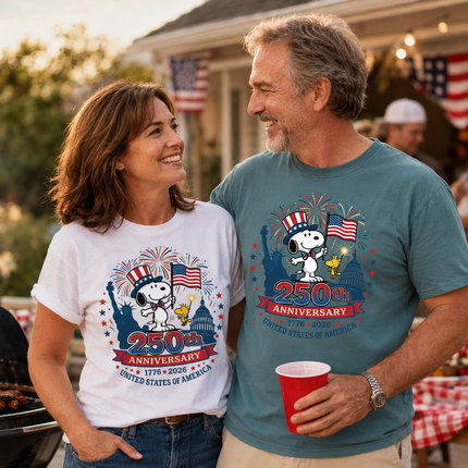 Comfort Colors 250th Anniversary Patriotic T-Shirt