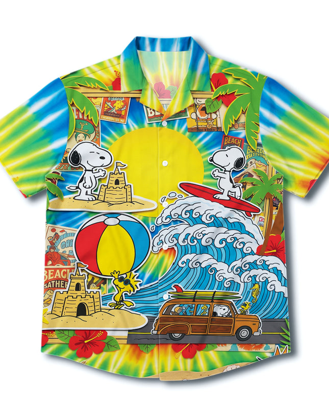 Tropical Beach Surf Vacation Summer Hawaiian Shirt
