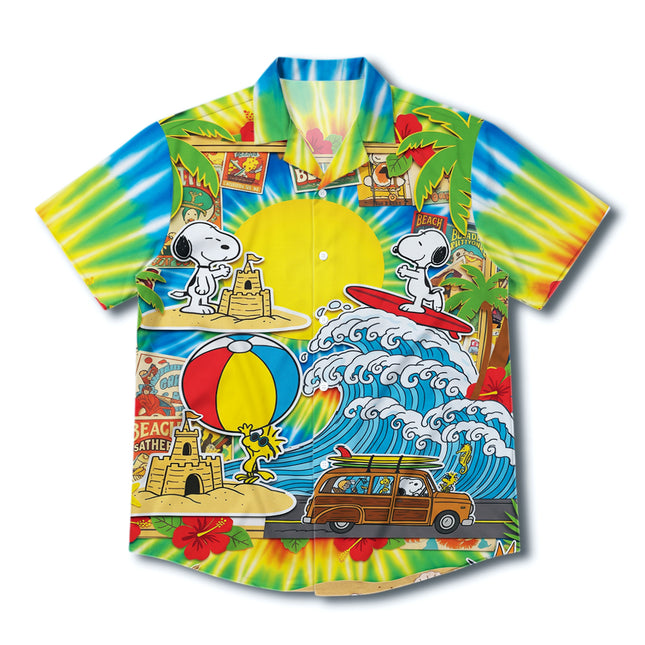 Tropical Beach Surf Vacation Summer Hawaiian Shirt