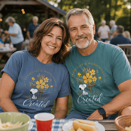 Comfort Colors Fearfully and Wonderfully Created Psalm 139:14 T-Shirt