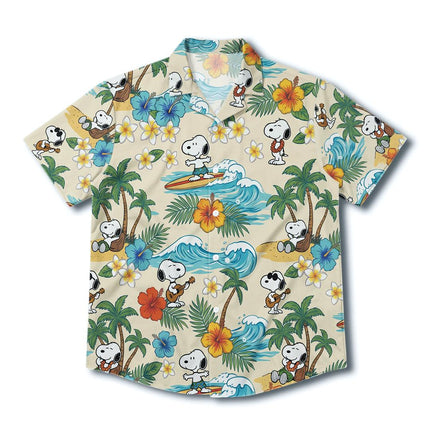 Tropical Hibiscus Surf Beach Summer Hawaiian Shirt