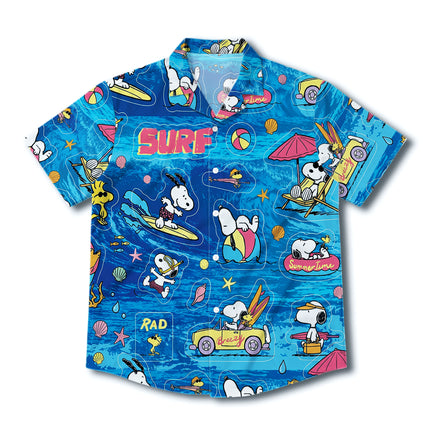 Beach Summer Surf Ocean Adventure Hawaiian Shirt