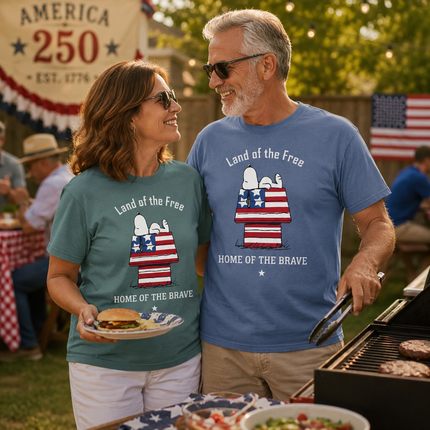 Comfort Colors Land Of The Free T-Shirt
