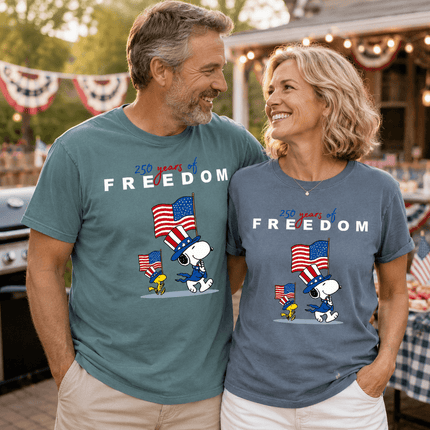 4_97e31fc6-c639-4b46-8508-6e3c42fedb4a - AuraNations - Comfort Colors 250 Years Of Freedom Patriotic Waving Flags Dog T-Shirt - Blue Jean / S - 250TH ANNIVERSARY, ALL, COMFORT COLORS, NO CUSTOM, PRODUCTS, SNPY, TSHIRT