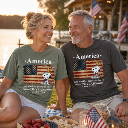 Comfort Colors 250 Years Of Freedom Liberty T-Shirt