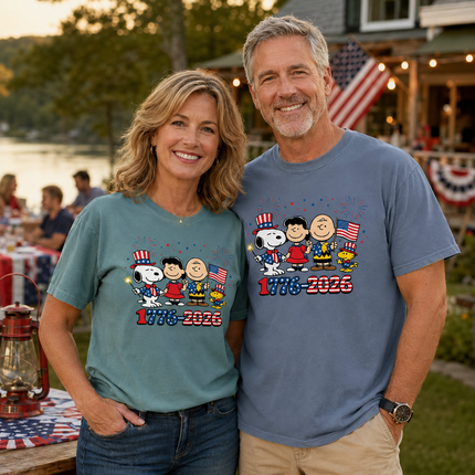 Comfort Colors 1776-2026 Patriotic Squad Fireworks T-Shirt
