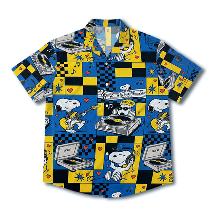 Retro Music Beach Summer Hawaiian Shirt