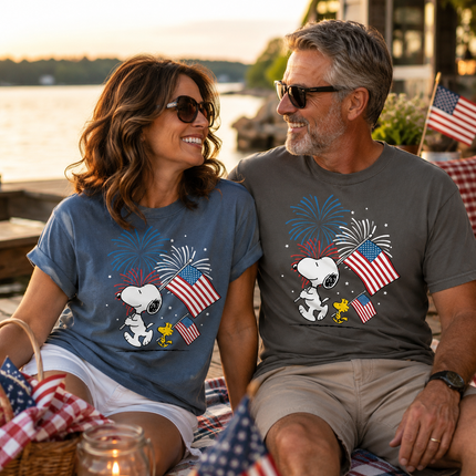Comfort Colors 250th Anniversary USA Fireworks T-Shirt