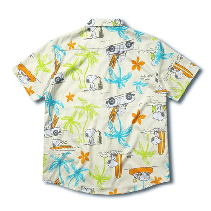 Tropical Palm Tree Surf Beach Hawaiian Shirt