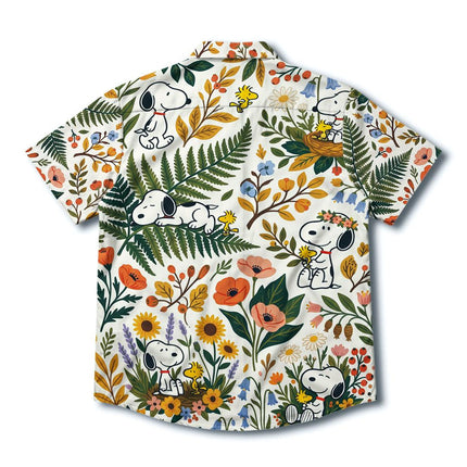 Tropical Floral Garden Nature Hawaiian Shirt