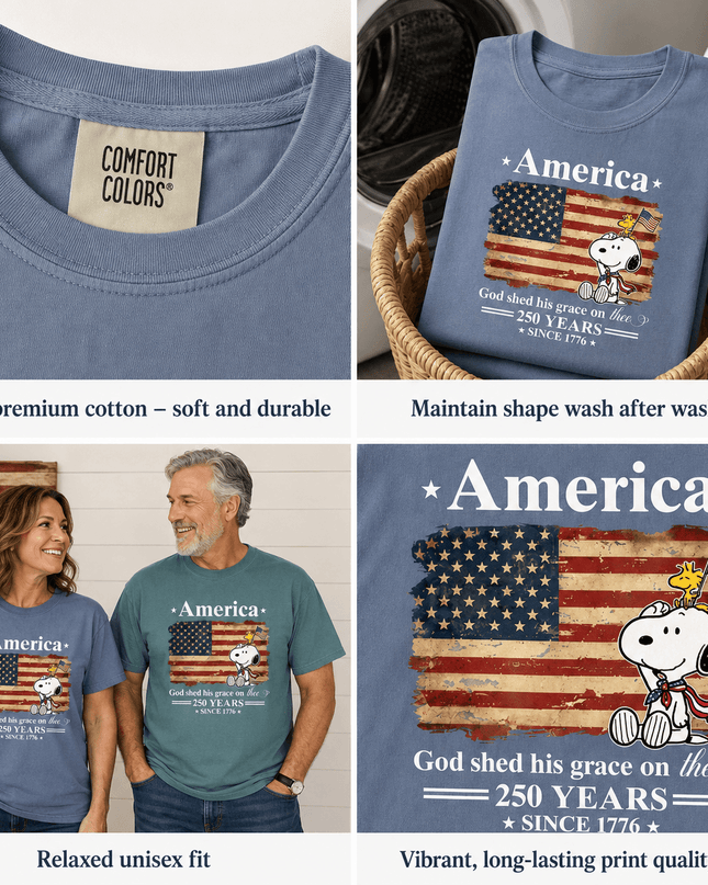 5_ba33877d-c072-46c6-9150-a4b409652d3f - AuraNations - Comfort Colors 250 Years Of Freedom Liberty T-Shirt - Blue Jean / S - 250TH ANNIVERSARY, ALL, COMFORT COLORS, NO CUSTOM, PRODUCTS, SNPY, TSHIRT