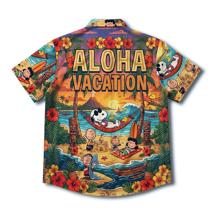 Aloha Vacation Tropical Beach Island Paradise Hawaiian Shirt
