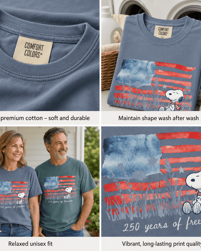 5_c14a5a6a-511a-445c-b325-e64dcdc1db0e - AuraNations - Comfort Colors Watercolor Flag America 250 T-Shirt - Blue Jean / S - 250TH ANNIVERSARY, ALL, COMFORT COLORS, NO CUSTOM, PRODUCTS, SNPY, TSHIRT