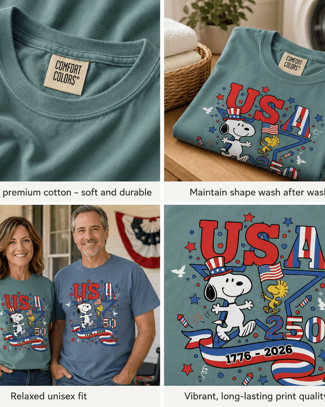 5_cf863be2-681c-4783-8ce2-b114af66dfd9 - AuraNations - Comfort Colors USA 250 Years 1776-2026 Patriotic Star Dog T-Shirt - Seafoam / S - 250TH ANNIVERSARY, ALL, COMFORT COLORS, NO CUSTOM, PRODUCTS, SNPY, TSHIRT