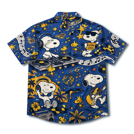 Tropical Music Beach Summer Hawaiian Shirt