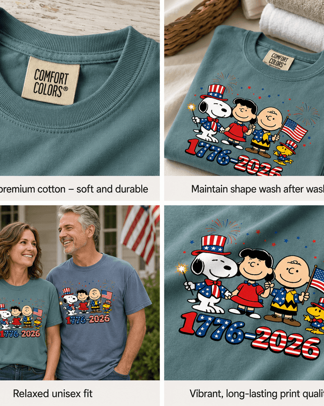 5_e7945e39-8808-4d7c-a9a8-a8bad33c1c57 - AuraNations - Comfort Colors 1776-2026 Patriotic Squad Fireworks T-Shirt - Seafoam / S - 250TH ANNIVERSARY, ALL, COMFORT COLORS, NO CUSTOM, PRODUCTS, SNPY, TSHIRT