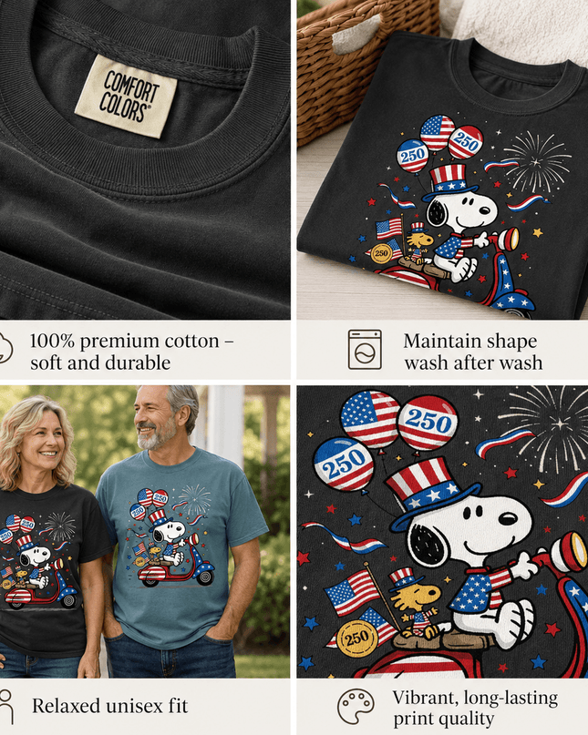 5_f24727c3-c84a-42be-9a96-1e40038279f8 - AuraNations - Comfort Colors 250th USA Patriotic Scooter Dog T-Shirt - Black / S - 250TH ANNIVERSARY, ALL, COMFORT COLORS, NO CUSTOM, PRODUCTS, SNPY, TSHIRT