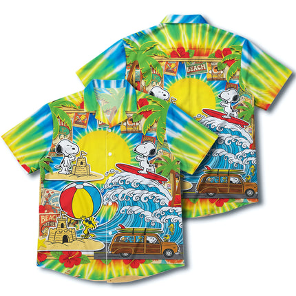 Tropical Beach Surf Vacation Summer Hawaiian Shirt