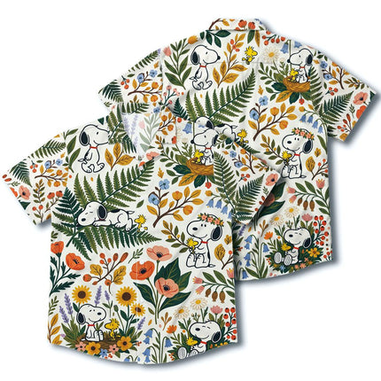 Tropical Floral Garden Nature Hawaiian Shirt