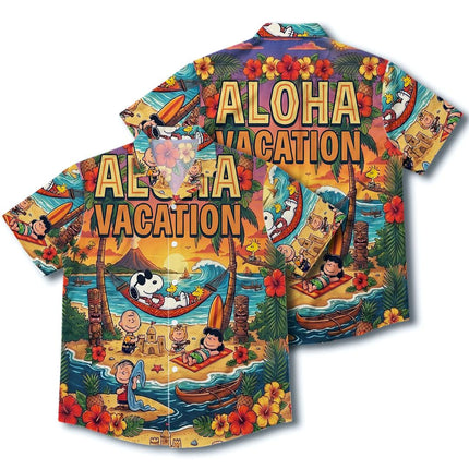 Aloha Vacation Tropical Beach Island Paradise Hawaiian Shirt