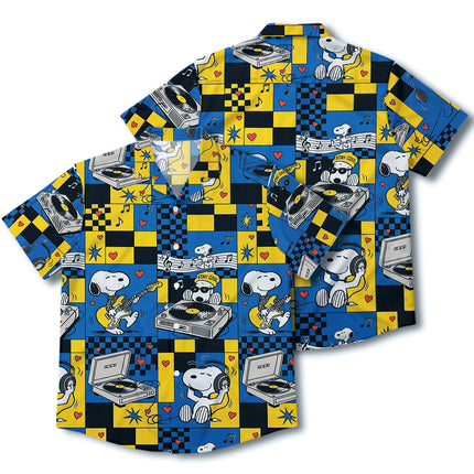Retro Music Beach Summer Hawaiian Shirt