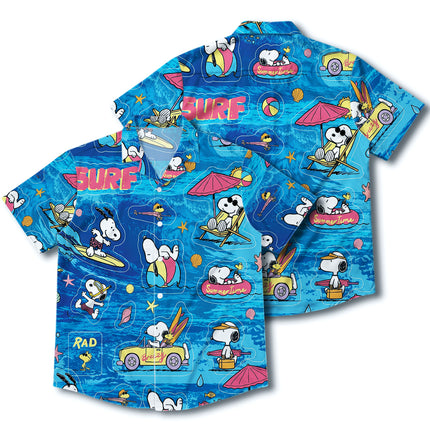 Beach Summer Surf Ocean Adventure Hawaiian Shirt