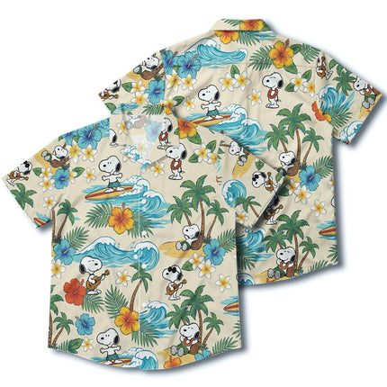 Tropical Hibiscus Surf Beach Summer Hawaiian Shirt