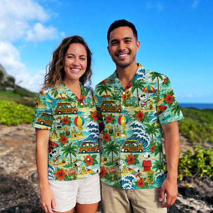 Tropical Beach Vacation Summer Hawaiian Shirt