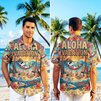 Aloha Vacation Tropical Beach Island Paradise Hawaiian Shirt