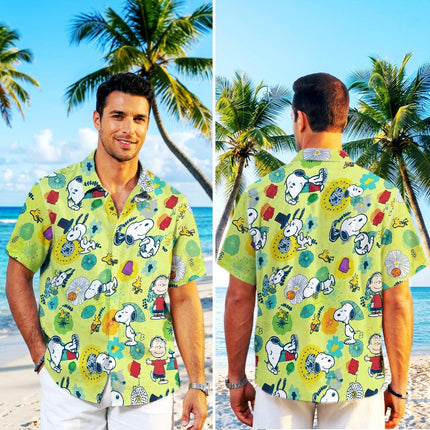 Tropical Floral Beach Summer Hawaiian Shirt