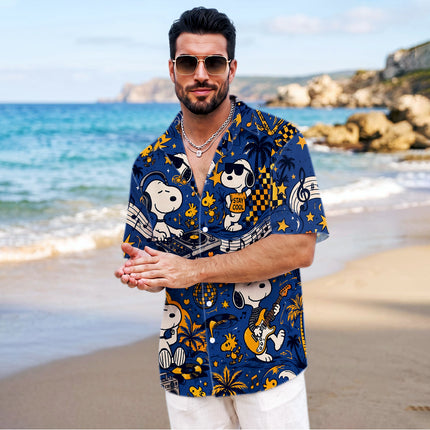 Tropical Music Beach Summer Hawaiian Shirt
